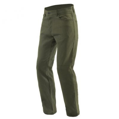 Dainese CASUAL REGULAR textilní kalhoty zelené vel.31